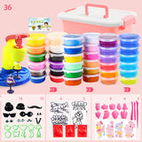 Super light clay 36 color set clay diy toy plasticine - Monique Biz