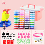 Super light clay 36 color set clay diy toy plasticine - Monique Biz