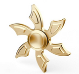 Alloy six-leaf fidget rotation decompression toy - Monique Biz