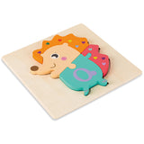 Cartoon three dimensional animal puzzle - Monique Biz