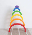 Puzzle Large 12-piece Arch Bridge Rainbow - Monique Biz