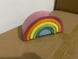 Puzzle Large 12-piece Arch Bridge Rainbow - Monique Biz