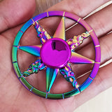 Rainbow Fidget Spinner Assorted Shapes - Monique Biz