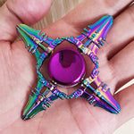 Rainbow Fidget Spinner Assorted Shapes - Monique Biz