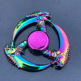 Rainbow Fidget Spinner Assorted Shapes - Monique Biz