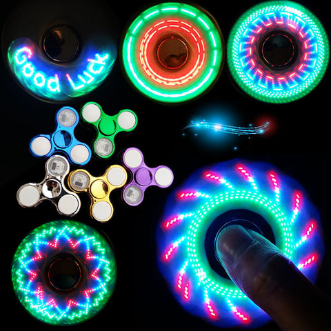 Luminous LED Light Fidget Spinner - Monique Biz