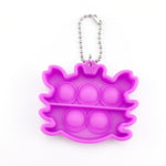 Mini Pop It Bubble Toy Cute Shapes and Colors - Monique Biz