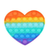 Pop It Bubble Fidget Rainbow Assorted Shapes - Monique Biz