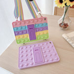 Rainbow Bubble Pop it Case for Apple Ipad - Monique Biz