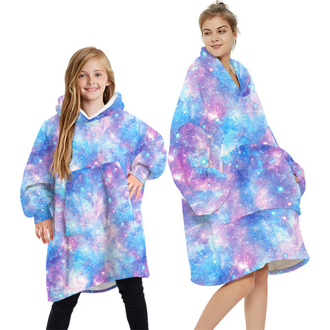 Hooded Cozy Warm Sherpa Blanket Child or Adult - Monique Biz
