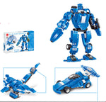 Transformer Puzzle Robot Building Blocks - Monique Biz