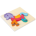 Cartoon three dimensional animal puzzle - Monique Biz