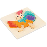 Cartoon three dimensional animal puzzle - Monique Biz