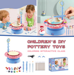 Electric Pottery Drawing Machine Clay Toy Diy Set - Monique Biz