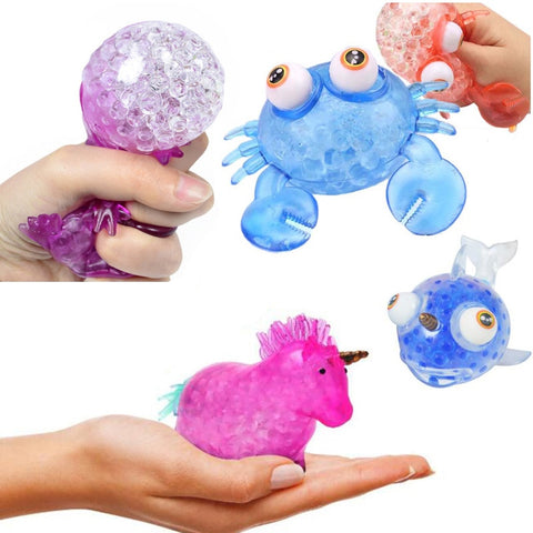 Squishy Bubble Toys Unicorn, Crab or Crocodile - Monique Biz