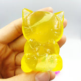 Squishy Clear Kitten Toy - Monique Biz