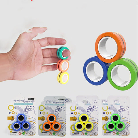 Ring Magnetic Finger Fidget - Monique Biz