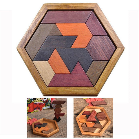 Wooden puzzle - Monique Biz