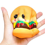 Cartoon burger squishy - Monique Biz