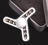 Three-leaf Aluminum Alloy Ball Fidget - Monique Biz